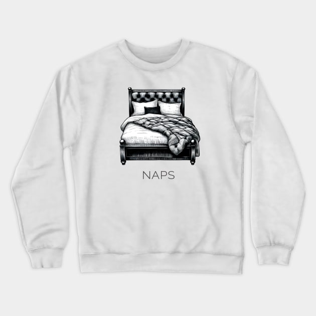 Naps Crewneck Sweatshirt by ThesePrints